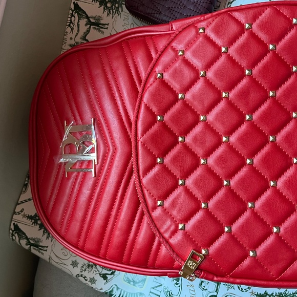 Badgley mischka backpack and wristlet - Picture 2 of 6